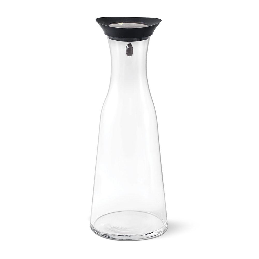 Abert Botella de cristal 1L con Tapón de Silicona Basculante