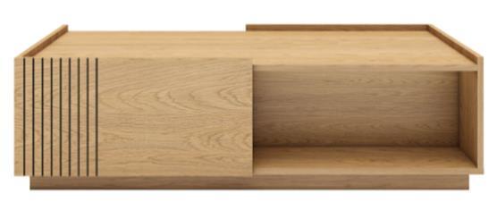 Mesa de Centro Home ESPRIT madera de roble Madera MDF 120 x 60 x 35 cm