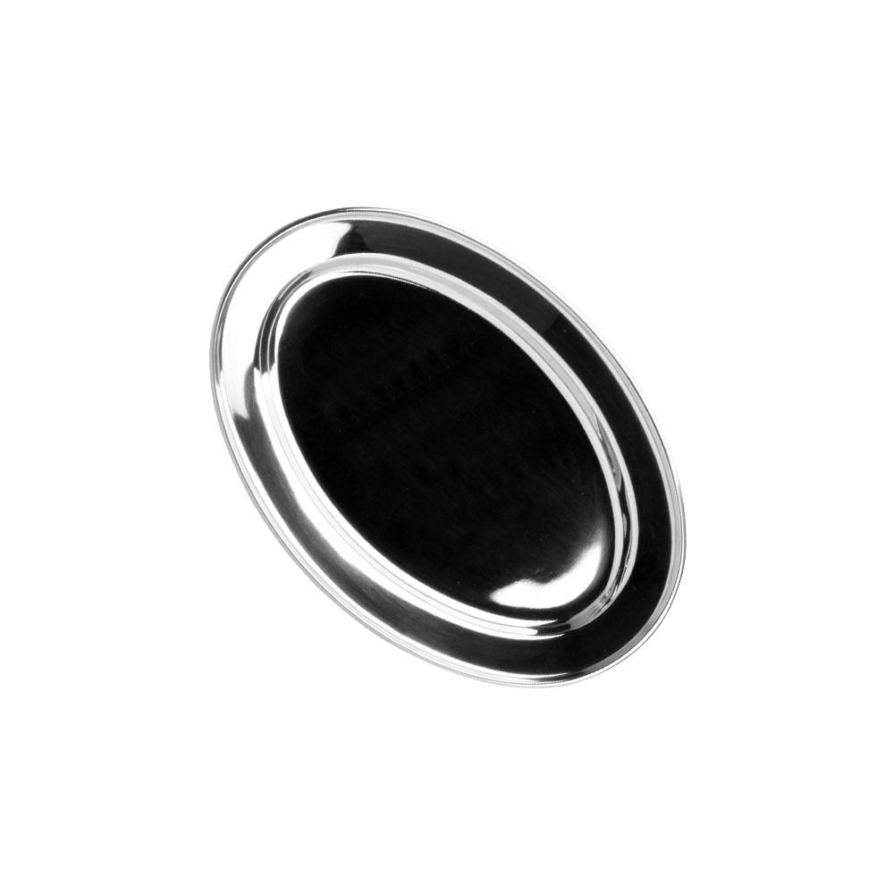1946 Bandeja Oval de acero inoxidable con ala 25x17,5x2 cm