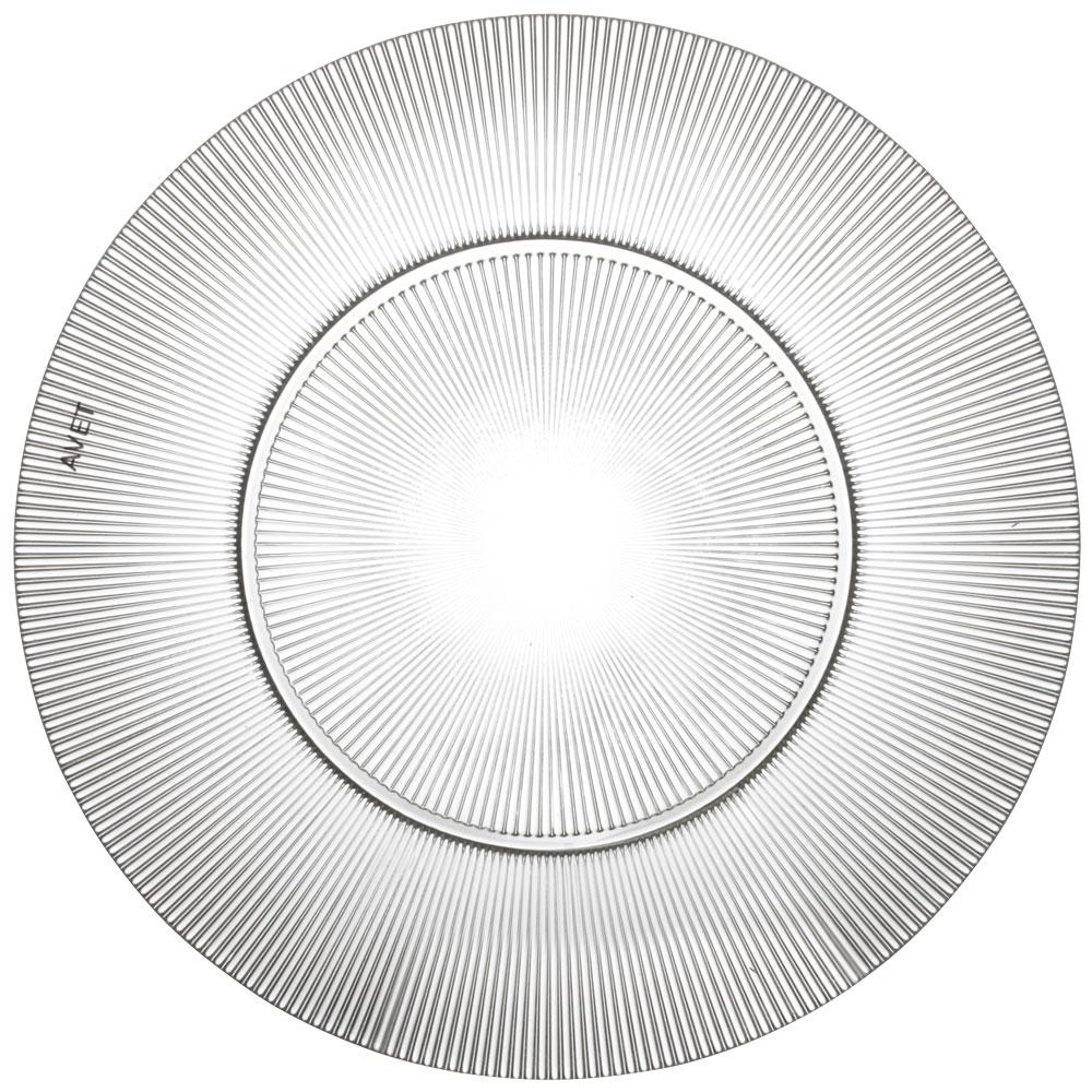 Avet Plato Presentación Colección Grace con Radios y Relieve 32,5 cm (6 Unidades)