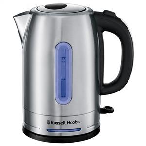 Russell Hobbs 26300-70 Hervidor Quiet 1.7L, Tecnología de Ebullición Silenciosa, Diseño Elegante con Iluminación Azul