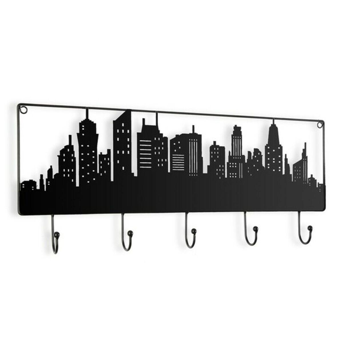 Perchero de Pared Metal (5 x 23,5 x 56,5 cm)