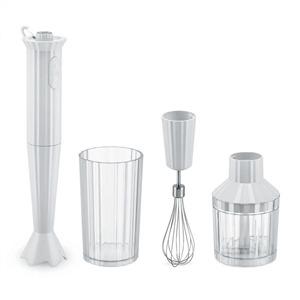 Alessi MDL10S W PLISSE Batidora de Mano Blanca con Accesorios