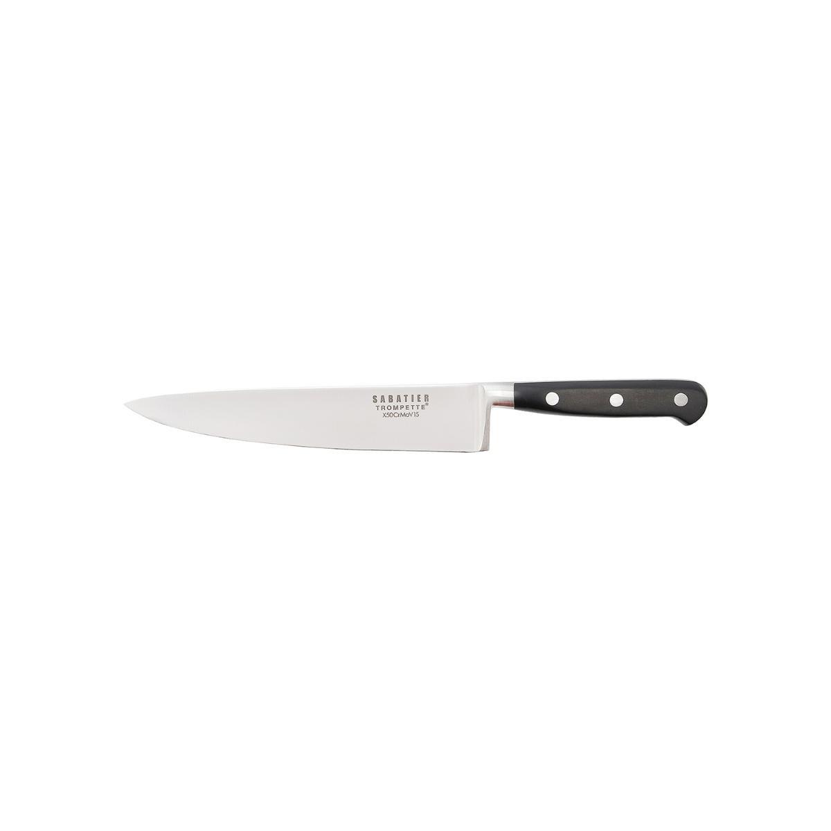 Sabatier Cuchillo Chef Origin 20 cm Set de 6 Unidades con Mango Ergonómico, Acero Extra-afilado y 25 Años de Garantía