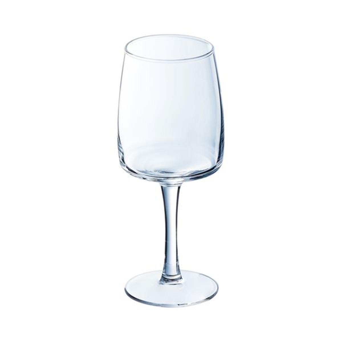 Luminarc Copa de Vino Equip Home de Vidrio Transparente Ecológica 24 cL (6 Unidades) Fabricada en Francia y Apta para Lavavajillas