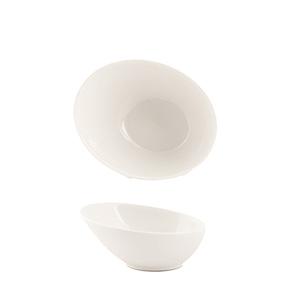 SUMMA Noubon Bol Inclinado 9 cm - Porcelana Marfil - Colección Noubon (12 Unidades)
