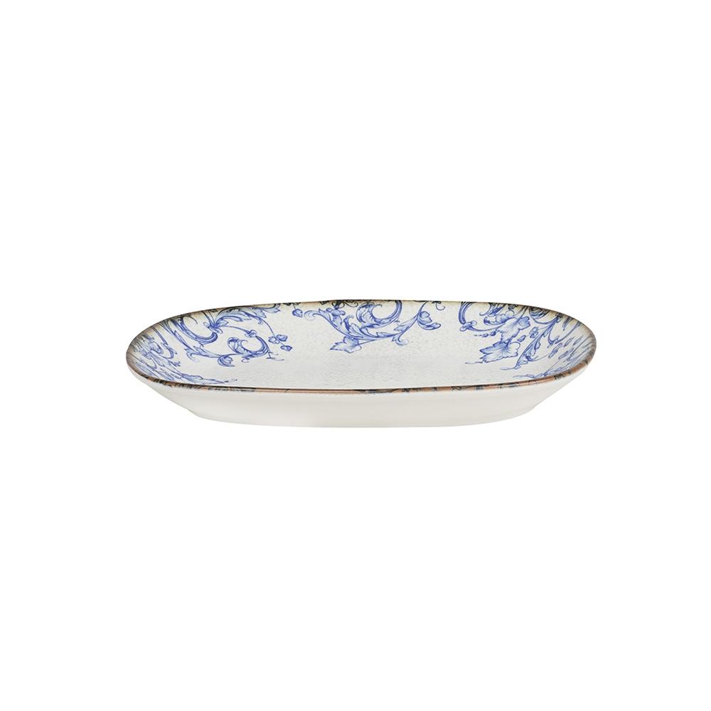 Avet Bandeja Oval Stoneware Colección Hedera 24 cm Pack de 6 unidades