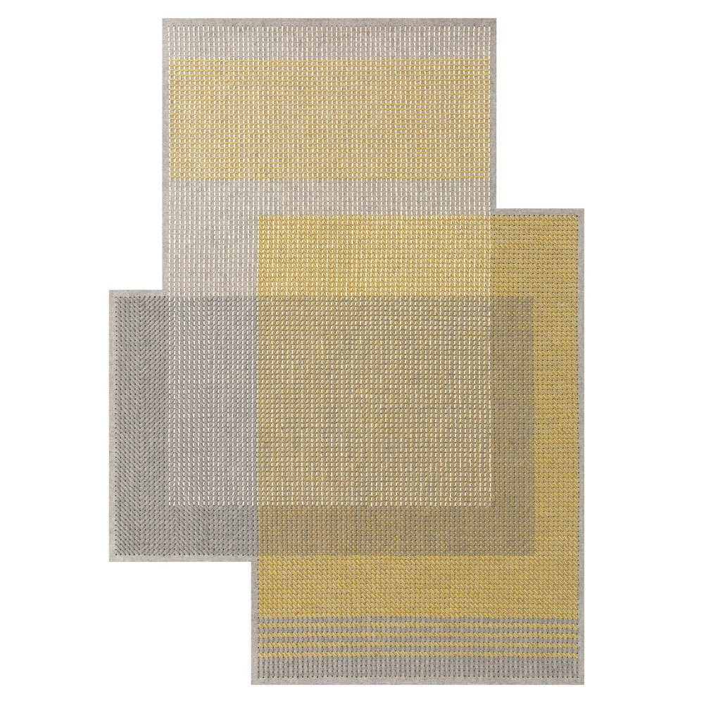 Alfombra Canevas Geo Grey GAN