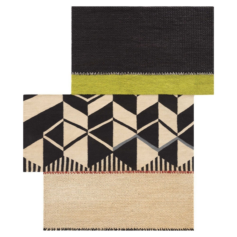 Alfombra Rustic Chic Geo Pistachio GAN