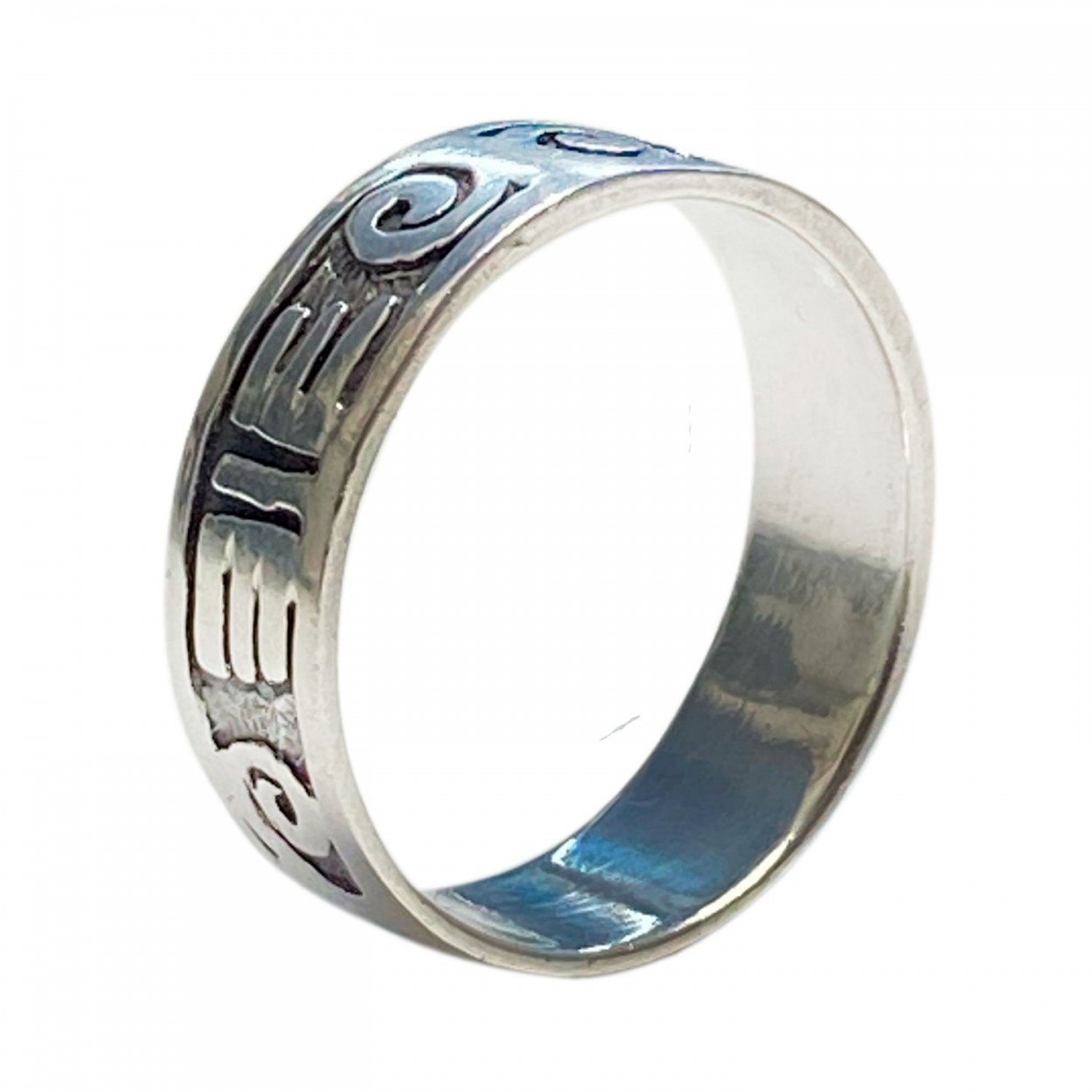ANILLO PLATA LEY 925 TRIBAL TALLA 25