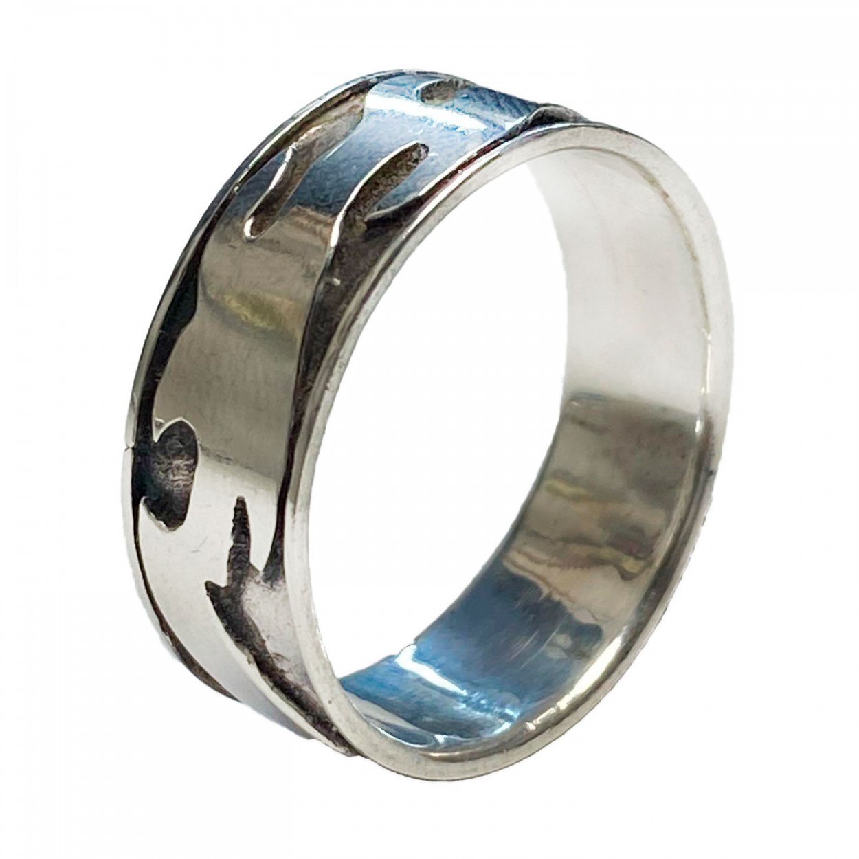 ANILLO PLATA LEY 925 TRIBAL TSUNAMI TALLA 24