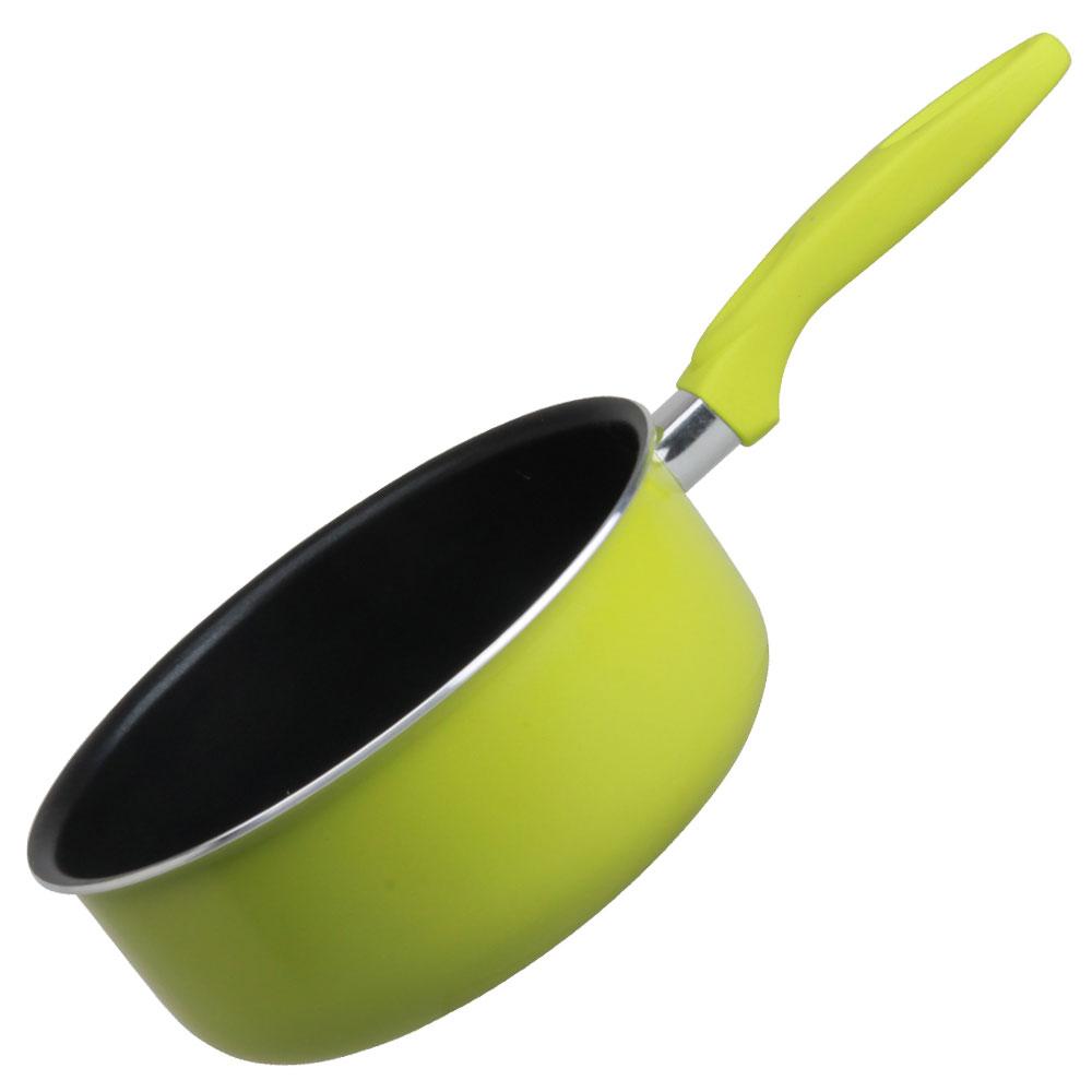 Cuisy Cazo Inducción Aluminio Antiadherente 20 cm - Negro, Verde, Lila, Rojo - Apto Todo Tipo de Cocinas