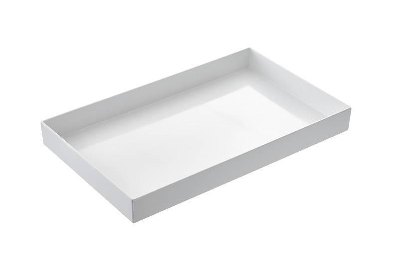 Leone Bandeja Rectangular Melamina GN 1/3 32,5x17,6x6 cm - Apta Lavavajillas, Temp. Máxima 70°C, No Horno/Microondas