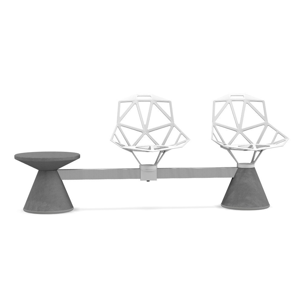 Banco Chair_One Public Seating System 1 Magis