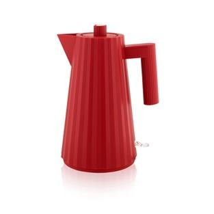 Alessi MDL06 R Hervidor eléctrico Plissé rojo 1,7 Litros