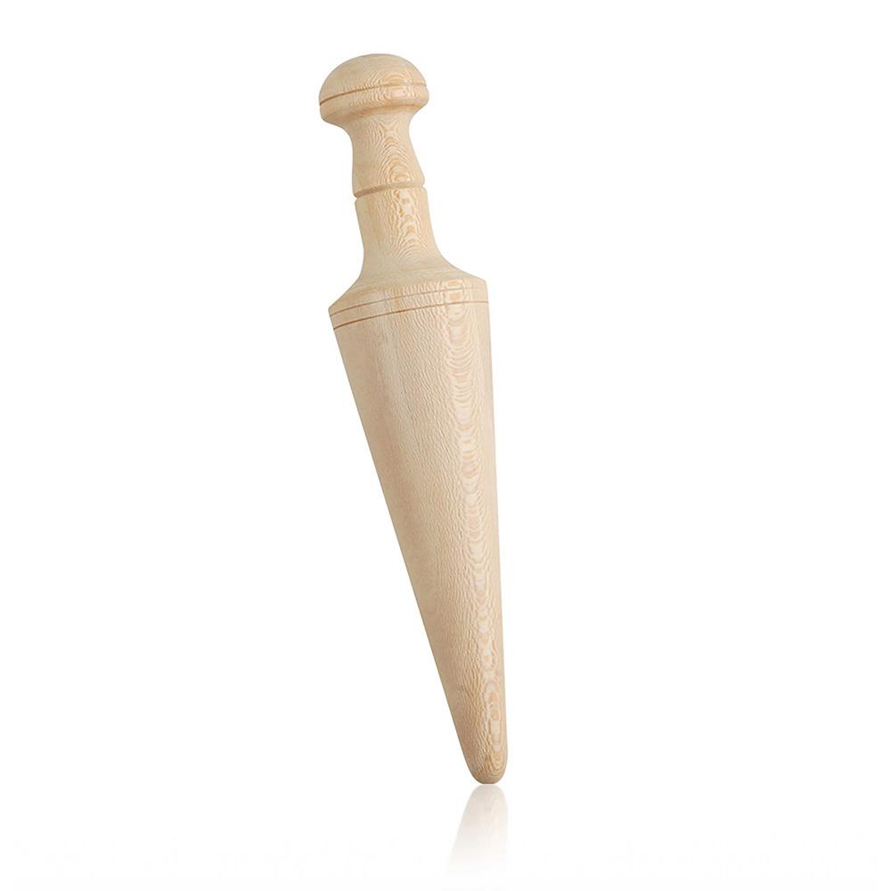 Metaltex Mano para colador chino Natural line, madera de haya, 25 cm