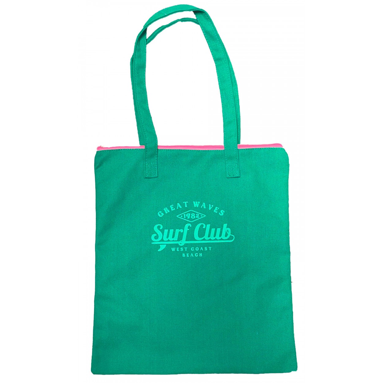 BOLSO MUJER ALOHA CREMALLERA 36X41CM