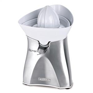 Ariete 407 Exprimidor Spremî Metal, Cono Doble con Aletas de Presión y Pico sin Goteo, 60W