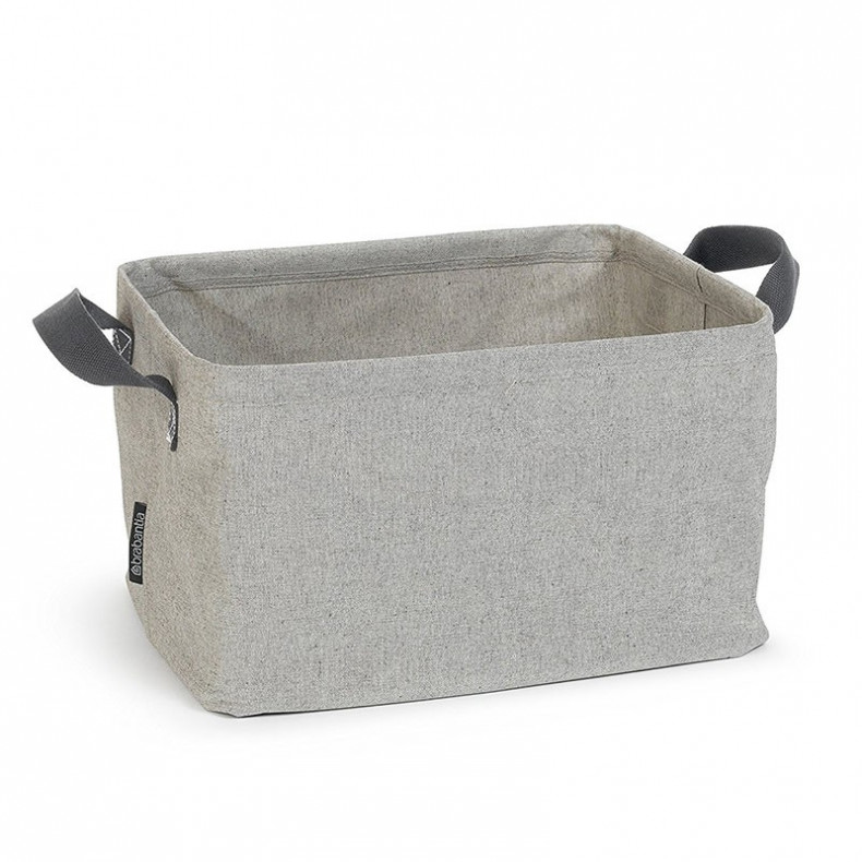 CESTA PLEGABLE COLADA 35L GRIS