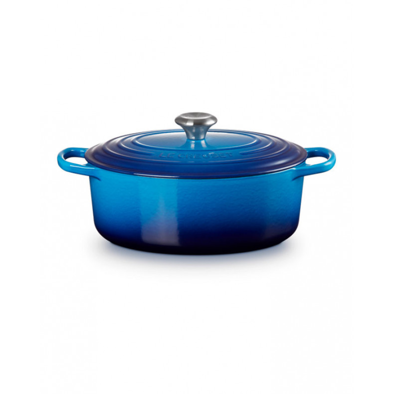 COCOTTE OVAL 29CM AZURE 4.7L