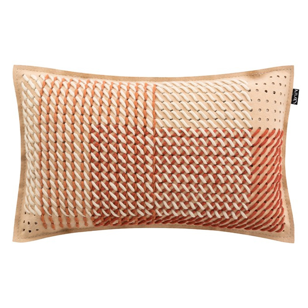 Cojín Canevas Geo Coral rectangular GAN