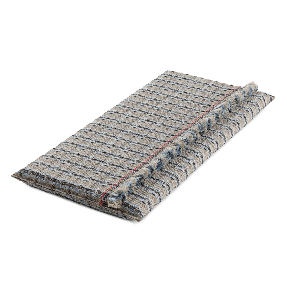 Colchoneta Small Garden Layers Checks blue GAN