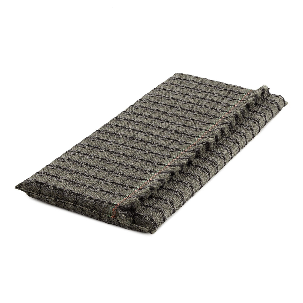 Colchoneta Small Garden Layers Checks green GAN