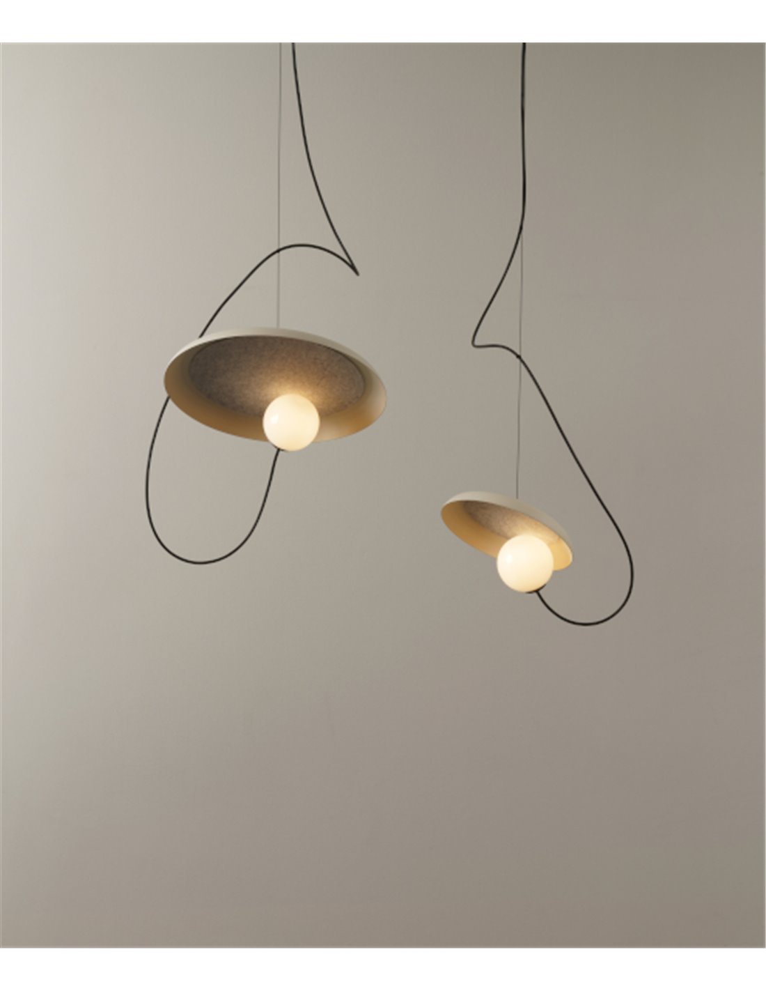 Lámpara Colgante Wire - Milán - Lámpara de techo de diseño moderno y original