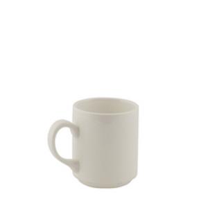 SUMMA Taza Mug Modern 32 Cl 8 cm, Colección MODERN, Marfil (6 Unidades)