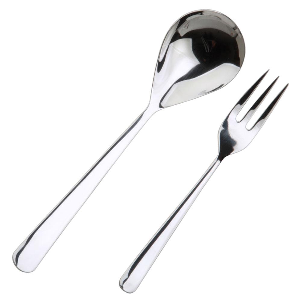 Herdmar Juego de Cubiertos de Servir para Fuente - Colección Oslo en Acero Inoxidable