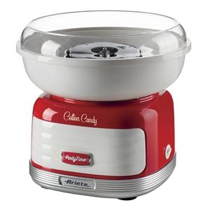Ariete 2973 Máquina de Algodón de Azúcar, Roja, Funciona con Azúcar y Caramelos Duros