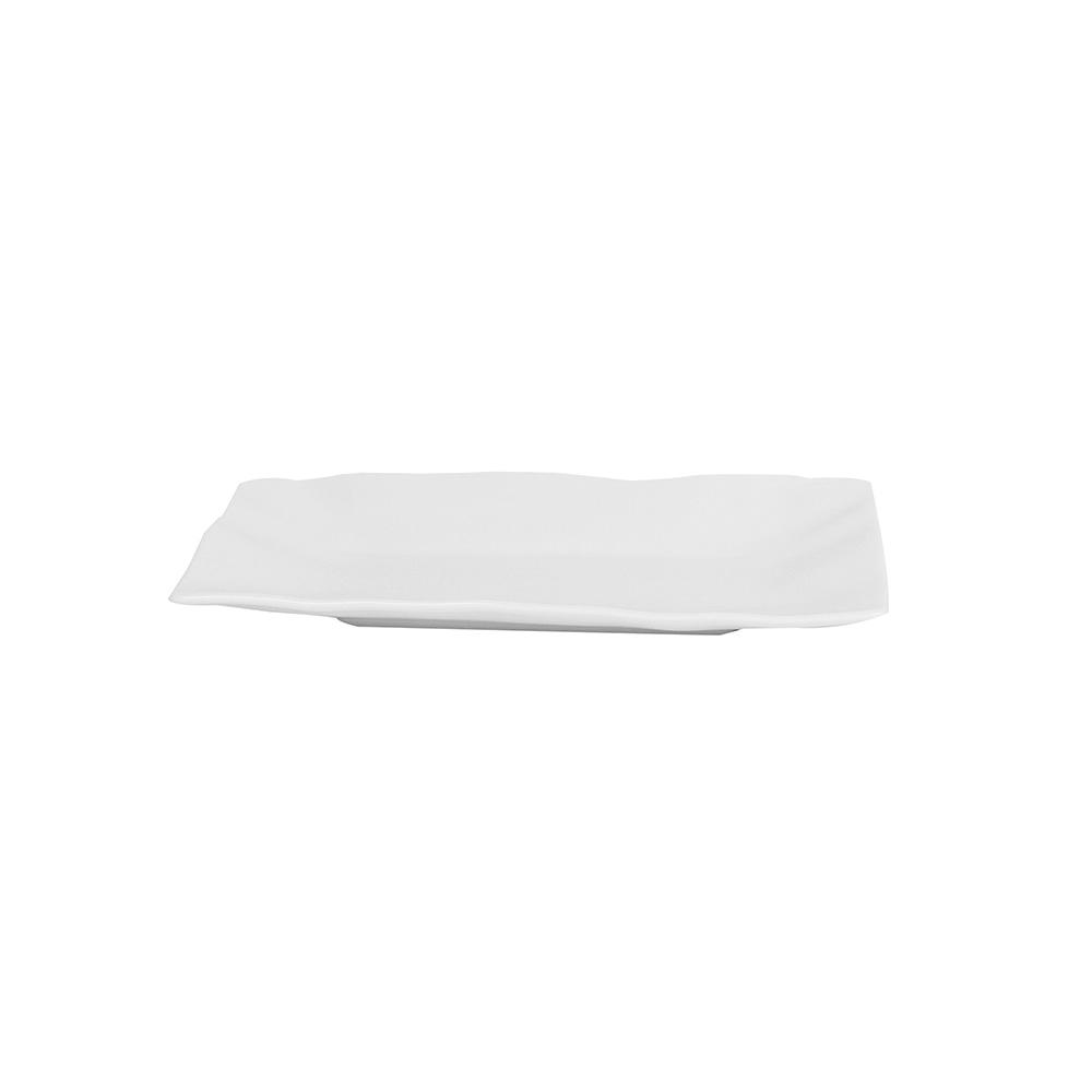 Avet Fuente Rectangular para Servir de Porcelana Colección Organic 23x12 cm