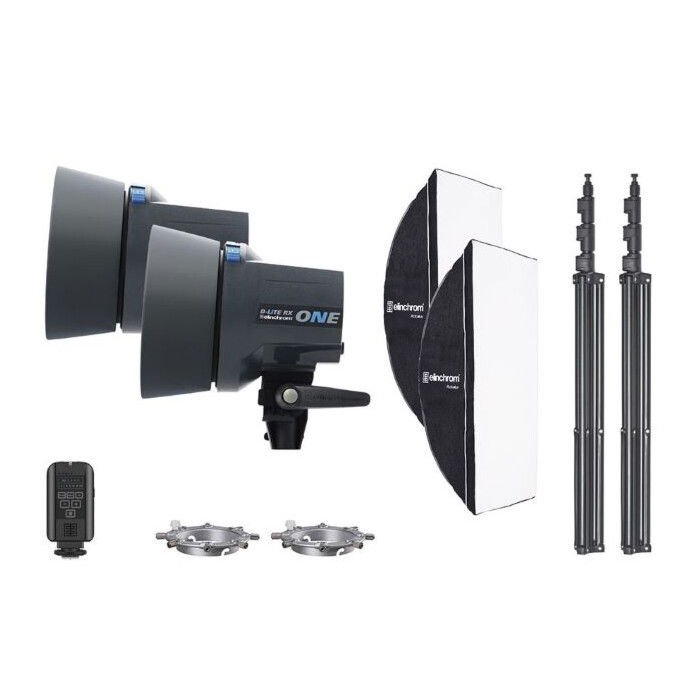 ELINCHROM KIT D-LITE RX ONE DUAL STUDIO