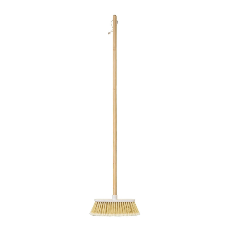 ESCOBA GRIS CON PALO BAMBÚ ZEROLINE