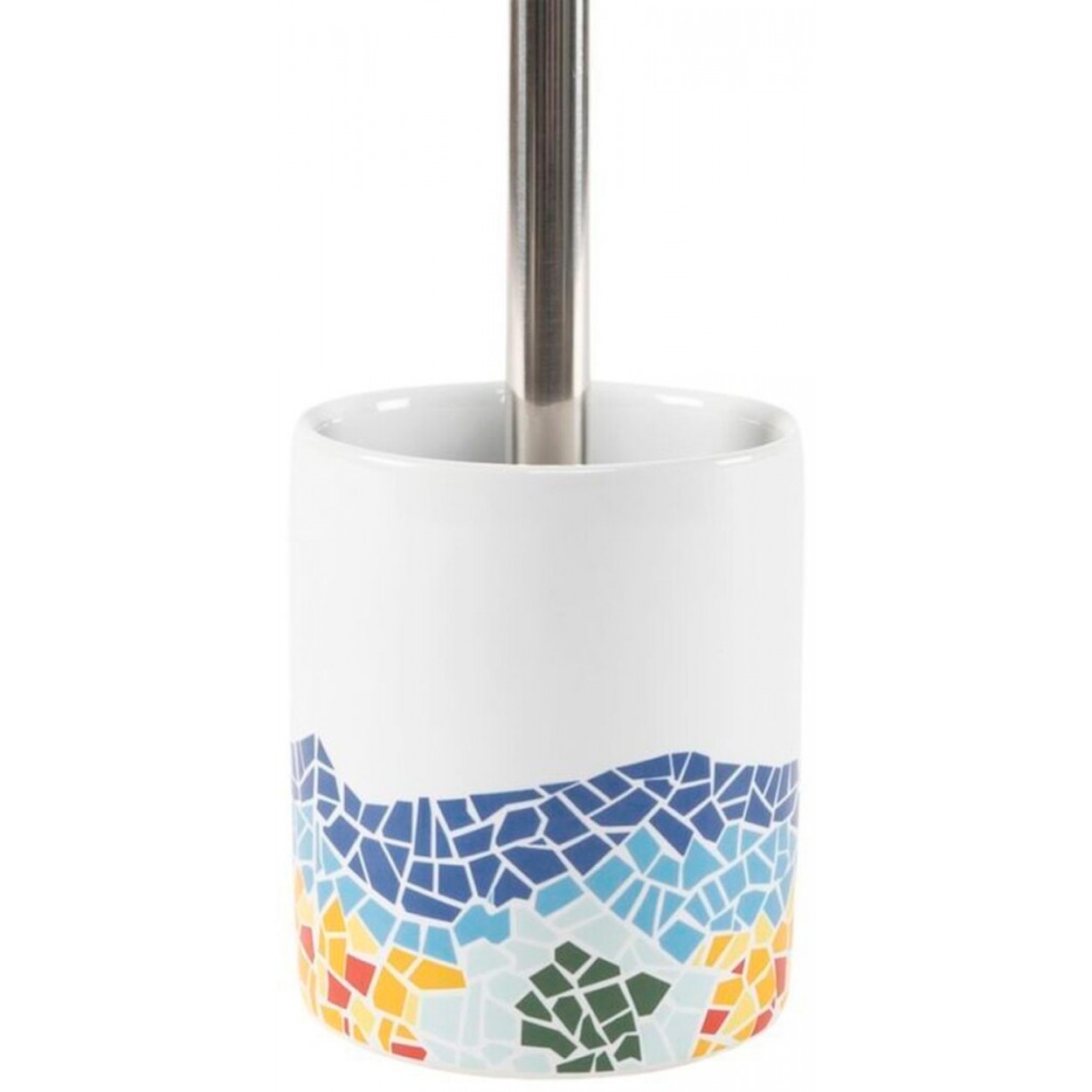 ESCOBILLERO DE BAÑO CERÁMICA TRENCADIS 9X9X10CM