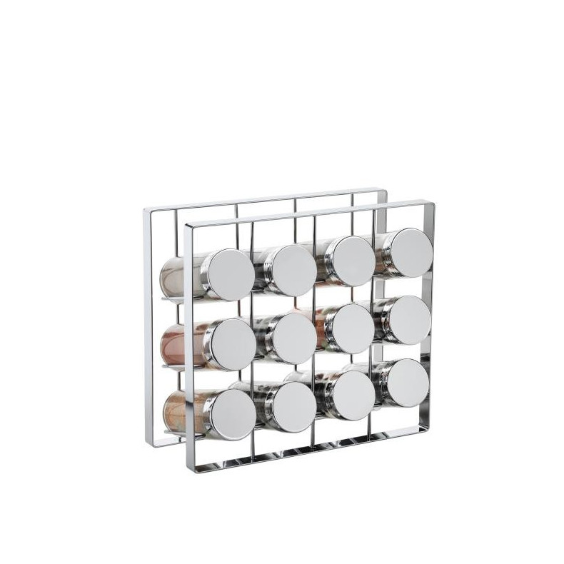 ESPECIERO CROMADO 12 BOTES