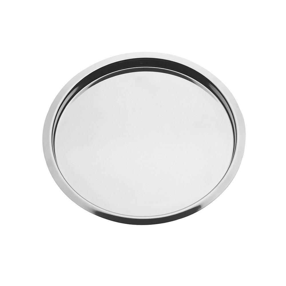 Abert Bandeja Redonda 38 cm de Acero Inoxidable - Colección Lounge & Servic