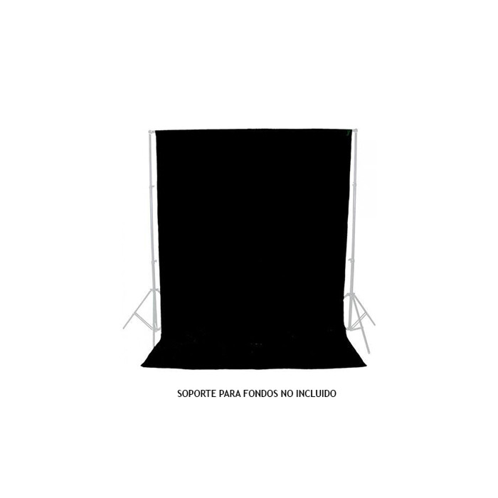 FOTIMA FONDO TELA 3X3 METROS NEGRO
