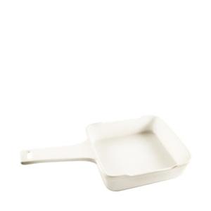 SUMMA Noubon Gourmet Sartén 25x14 cm Blanco Porcelana Colección Noubon Gourmet (4 Unidades)