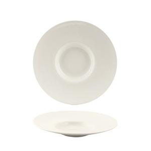 SUMMA Valet Gourmet Plato 23 cm - Vitro Porcelana, Marfil, Colección Valet Gourmet (6 Unidades)