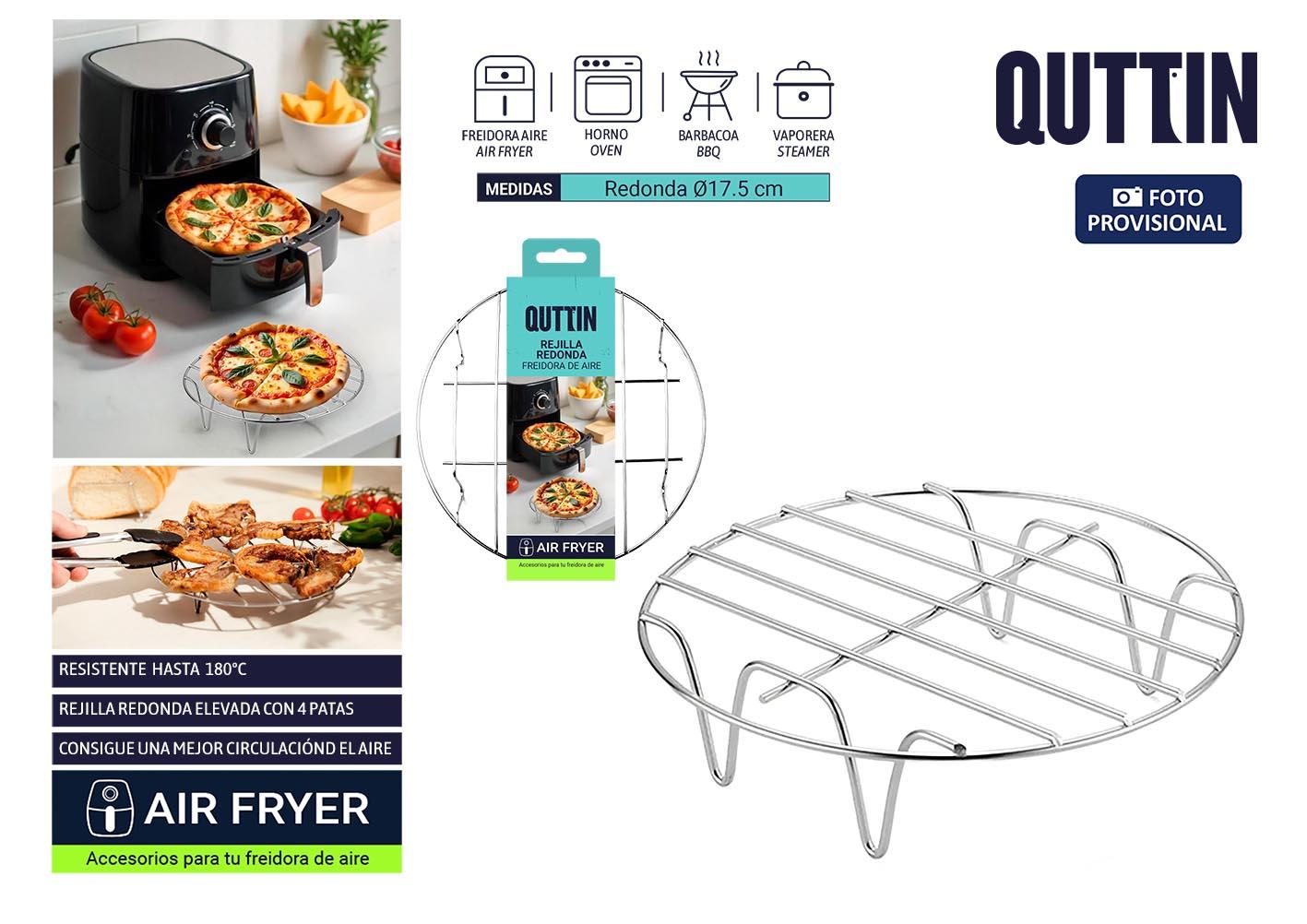 Inde Rejilla Redonda para Airfryer, 17.5 cm (36 Unidades)