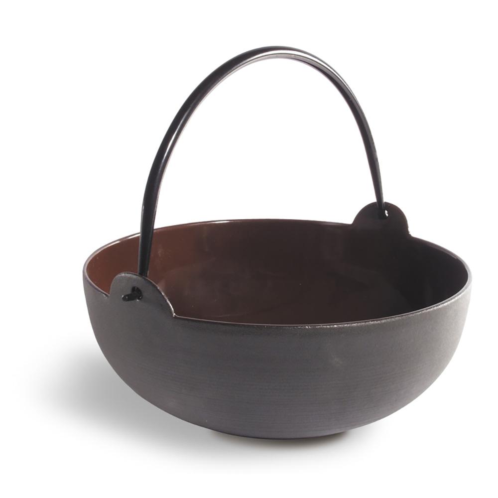 1946 Bol Japonés con Asa de Hierro, diámetro 18 cm