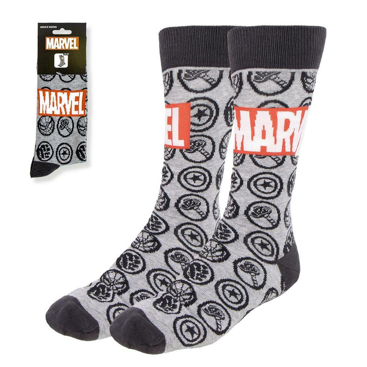 Cerdá T3845 Calcetines Marvel Talla 38-39 Gris