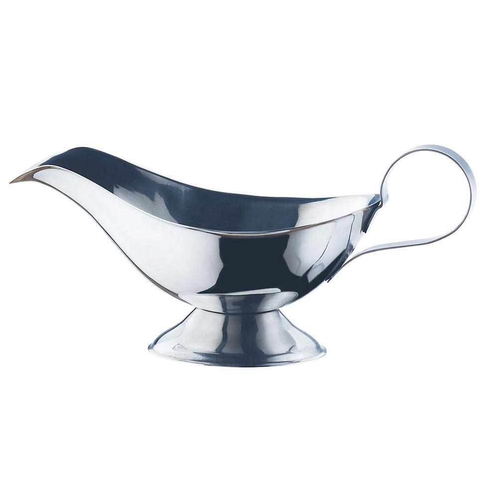 Abert Salsera de Acero Inoxidable 200 ml para Mesa - Colección Art & Table