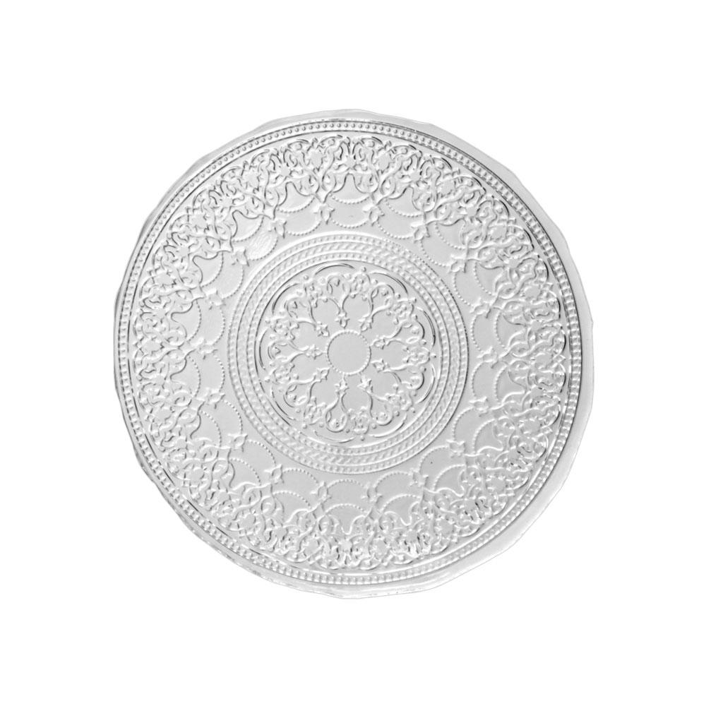 Avet Plato de Postre de Cristal Colección Doge, Ø 23 cm, Pack de 6 Unidades