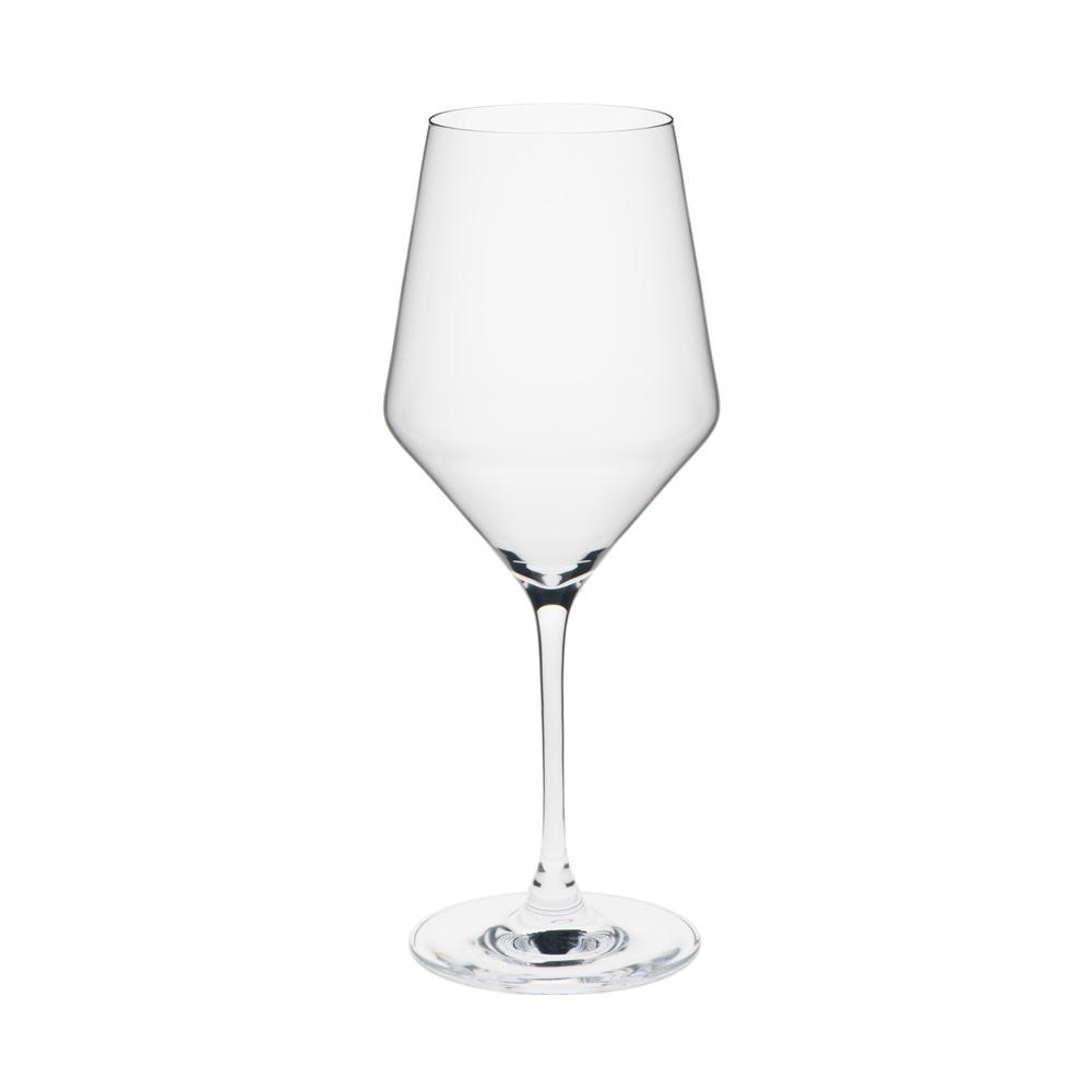 Rona 02 Copa de Vino 405 ml, Set de 6 Unidades, Colección Edge, Ligera y Resistente a golpes con Borde Láser