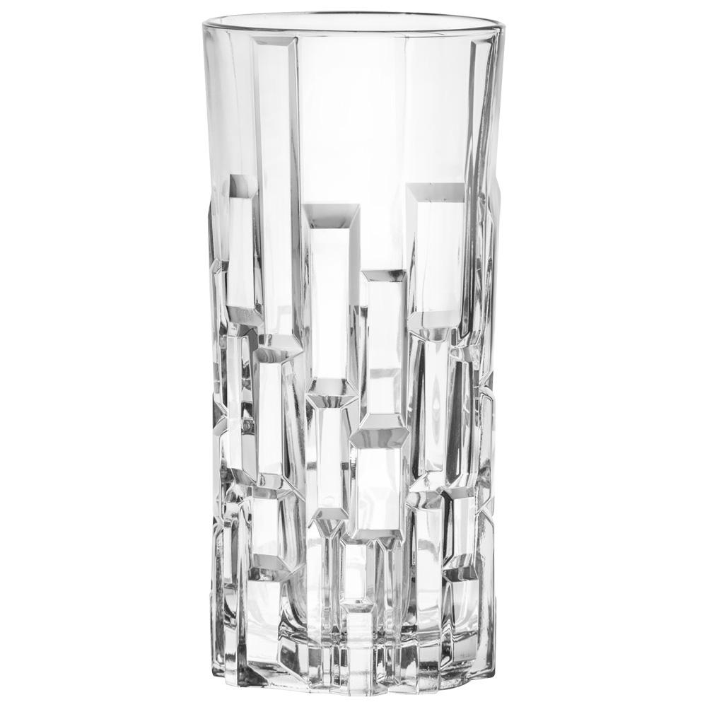 RCR Cristalleria IT Vaso Alto Colección Etna LUXION Eco-Crystal 340 ml, 150 mm Altura (Juego de 6 Unidades)