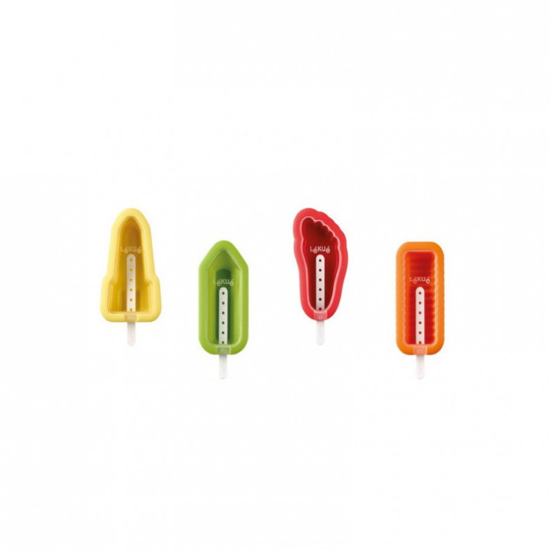 KIT 4 MOLDES HELADO ICÓNICO