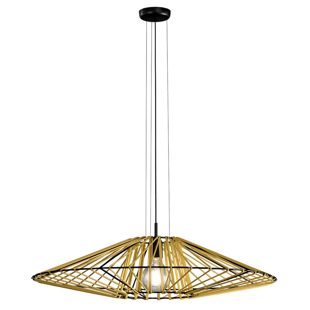 Lámpara de suspensión horizontal Bimba FM Iluminación