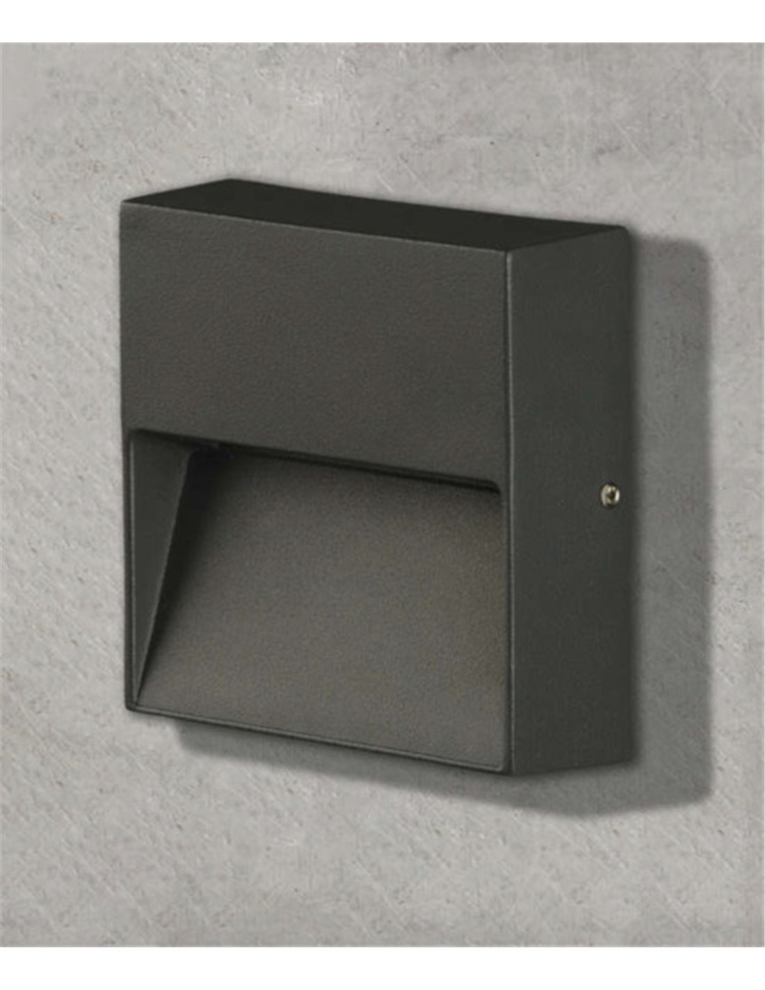 Lámpara de pared de exterior Nashira - ACB - Lámpara LED antracita